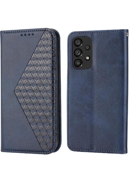 Samsung Galaxy A33 5g Günlük Kullanım Için Flip Case Eşkenar Dörtgen Şekli El Kayışı (Yurt Dışından)