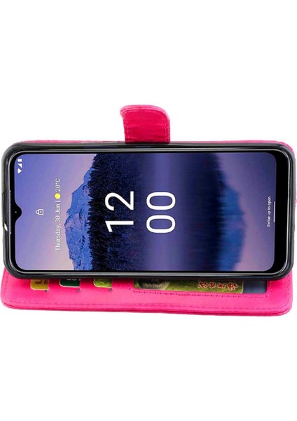 Nokia Nokia Artı Darbeye Pu Deri Kart Tutucu Kickstand Için Flip Case (Yurt Dışından)