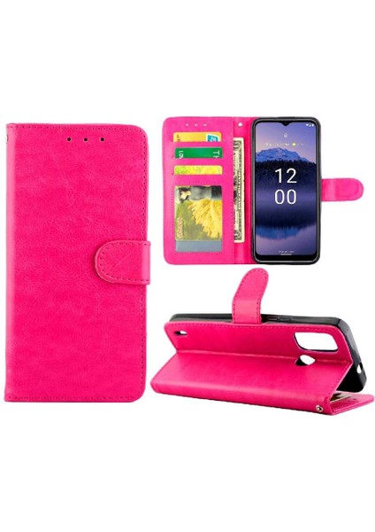 Nokia Nokia Artı Darbeye Pu Deri Kart Tutucu Kickstand Için Flip Case (Yurt Dışından)