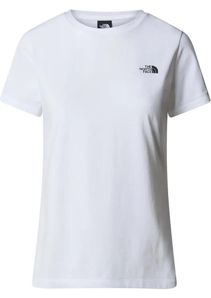 W S/S Simple Dome Slim Tee Kadın Beyaz T-Shirt fırsatları