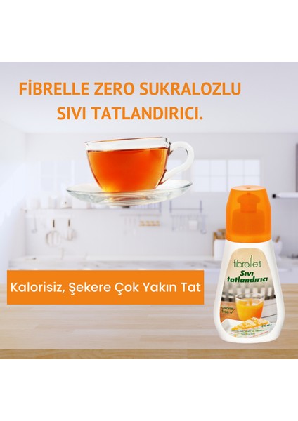 Zero Sıvı Tatlandırıcı 200 ml Sukraloz Bazlı x 2