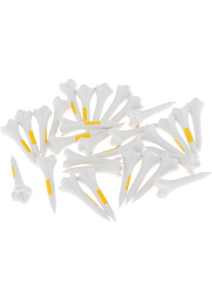 Egzersiz Için 30X Golf Tees Düşük Sürtünmeli Golf 3.8cm ve Sarı (Yurt Dışından) fırsatları