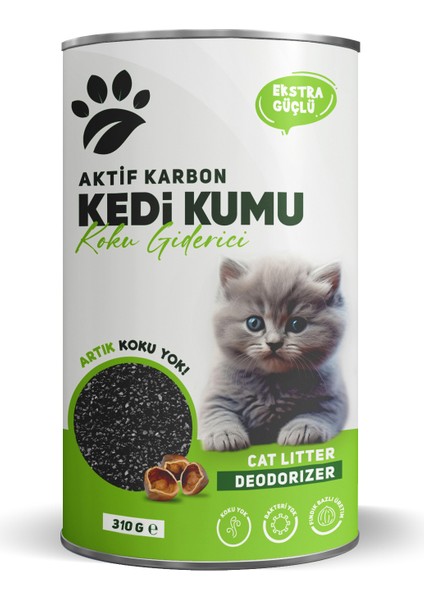 Kedi Kumu Koku Giderici Aktif Karbon 310 gr