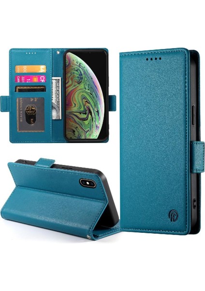 IPhone Xs Max Flip Kart Yuvaları Iş Günlük Kullanım Cüzdan Için Flip Case (Yurt Dışından) modelleri