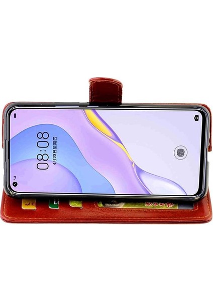 Huawei Nova 7 5g Kickstand Darbeye Manyetik Kapatma Kartı Için Flip Case (Yurt Dışından) fiyatları