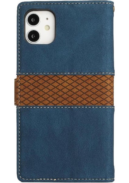 IPhone 11 Için Cüzdan Durumda Çizilmeye Dayanıklı Kickstand Kart Yuvası Manyetik (Yurt Dışından)