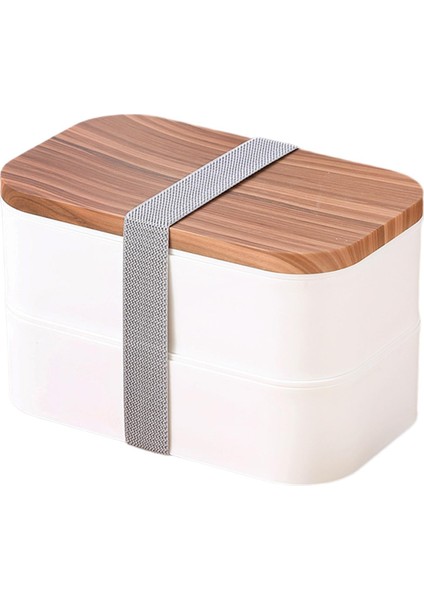 Bento Box Yeniden Kullanılabilir Sızdırmaz Mikrodalga Yetişkin Öğle Yemeği Kutusu Seti Piknik Yürüyüşü Için Beyaz (Yurt Dışından) modelleri