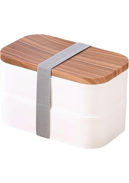 Bento Box Yeniden Kullanılabilir Sızdırmaz Mikrodalga Yetişkin Öğle Yemeği Kutusu Seti Piknik Yürüyüşü Için Beyaz (Yurt Dışından) fırsatları