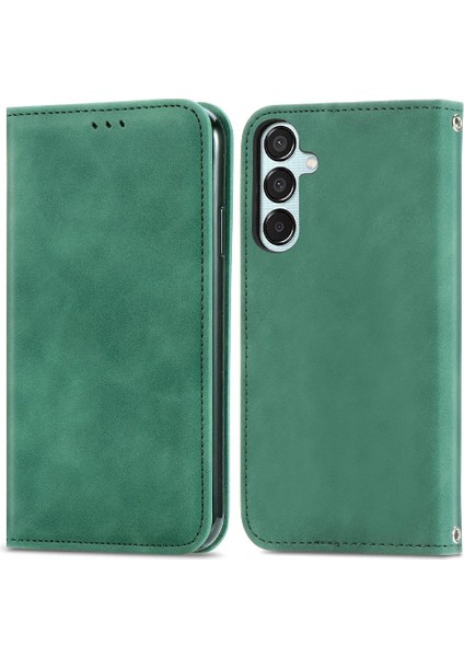 Samsung Galaxy Flip Cüzdan Darbeye Dayanıklı Basit Iş Flip Case (Yurt Dışından)