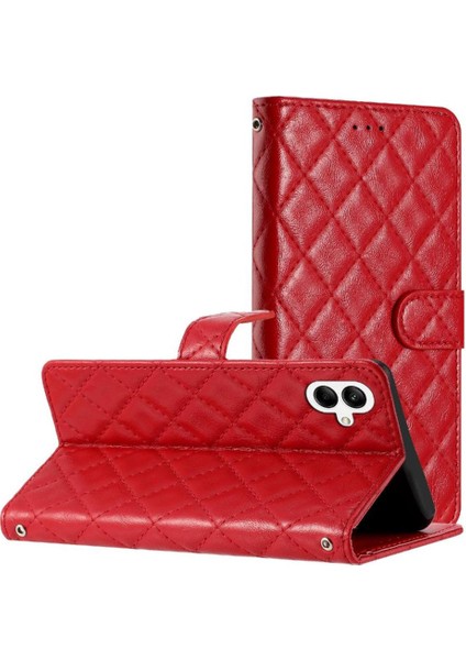 Samsung Galaxy A05 Tpu Darbeye Kickstand Manyetik Folio Için Flip Case (Yurt Dışından)