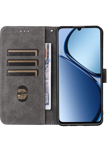Realme C63 4g Kart Yuvaları Için Kılıf Kapak Rfıd Engelleme Manyetik Kapatma Pu (Yurt Dışından) indirimleri