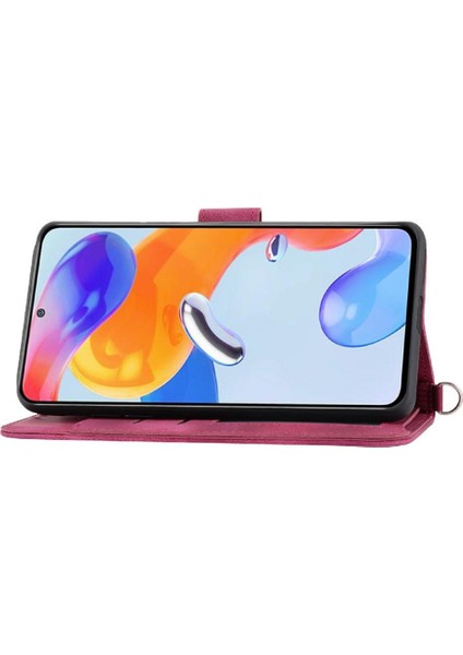 Realme 10 4g Bileklik Kabartmalı Çoklu Kredi Kartı Yuvaları Için Flip Case (Yurt Dışından)