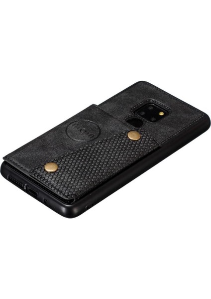 Huawei Mate 20 Darbeye Koruyucu Kickstand Buit Için Cüzdan Kılıf (Yurt Dışından)
