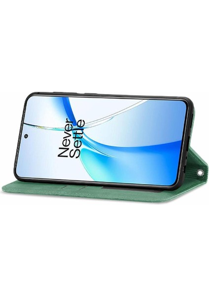 Bdt Shop Oneplus Nord Ce4 Için Flip Case Cüzdan Kapak Çevirin Deri Kılıf Darbeye (Yurt Dışından)