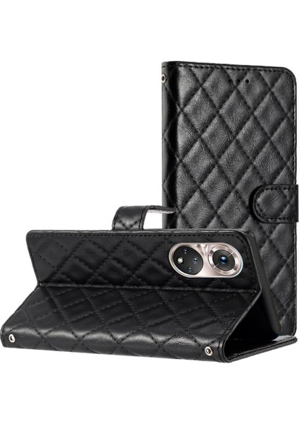 Huawei P50 Pro Tpu Darbeye Kart Yuvaları Tutucu Kickstand Pu Için Flip Case (Yurt Dışından) indirimleri