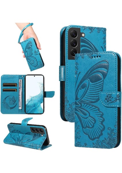 Kredi Kartı ile Samsung Galaxy S21 Yüksek Kaliteli Deri Için Flip Case (Yurt Dışından)