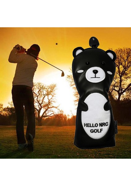 Fairway Woods Fw Için Golf Başörtüsü Golf Kulübü Baş Örtüsü Ayı (Yurt Dışından) indirimleri