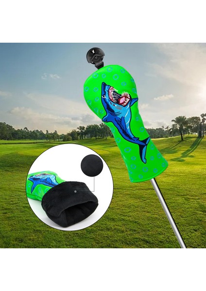 Moda Golf Kulübü Baş Örtüsü Değiştirilebilir No. 5 Yeşil (Yurt Dışından) indirimleri