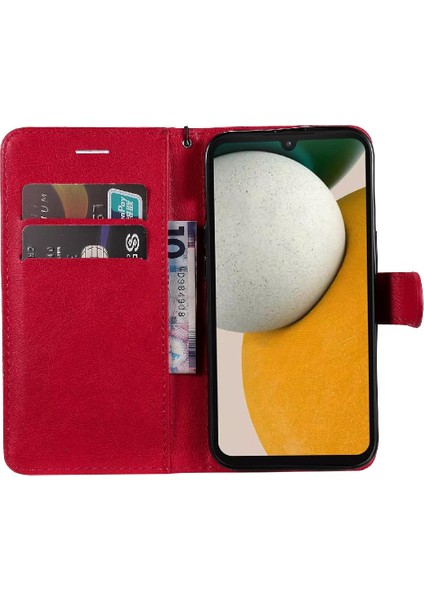 Samsung Galaxy A15 Iş Cüzdan Telefon Kılıfı Için Flip Case Klasik Katı (Yurt Dışından) fırsatları