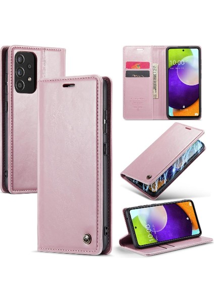 Bdt Shop Samsung Galaxy Için Flip Case A52S 5g Kickstand Kart Tutucu Çılgın At (Yurt Dışından)