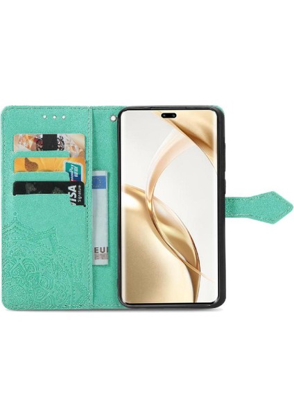 Onur 200 Pro Için Flip Case Zarif Desen Basit Iş Darbeye (Yurt Dışından)
