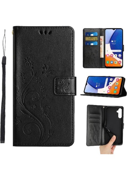 Samsung Galaxy S24 Manyetik Kapatma Kart Tutucu Kickstand Pu Için Filp Durumda (Yurt Dışından)