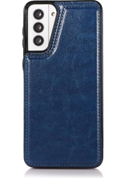 Samsung Galaxy S21 Artı Çift Manyetik Toka Kart Yuvaları Için Cüzdan Kılıf (Yurt Dışından) modelleri