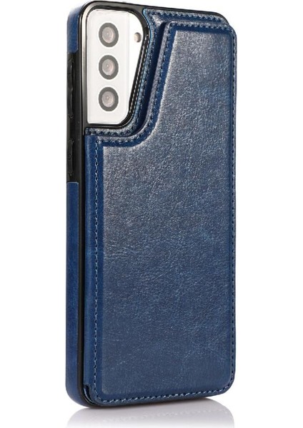 Samsung Galaxy S21 Artı Çift Manyetik Toka Kart Yuvaları Için Cüzdan Kılıf (Yurt Dışından) fırsatları