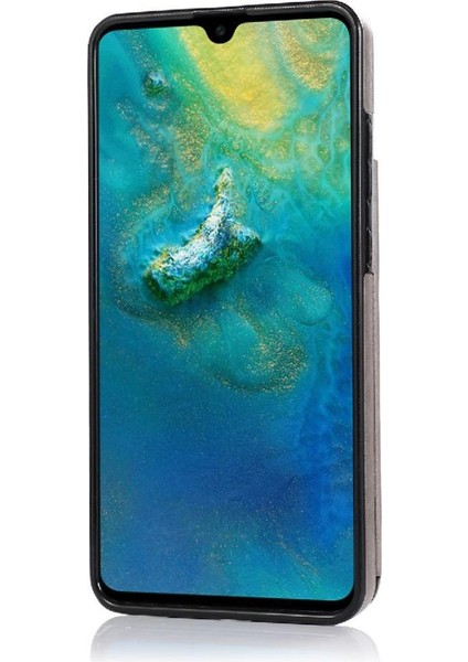 Cüzdan Kart Tutucu Kılıf ile Huawei Mate 20 Desen Çiçek Pu Deri (Yurt Dışından)