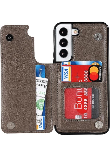 Samsung Galaxy S24 Için Kart Tutucu Kılıf ile Cüzdan Pu Deri Desen (Yurt Dışından) modelleri