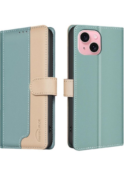 IPhone 13 Için Flip Case Kart Yuvaları Tutucu Darbeye Tpu Iç Kabuk Rfıd (Yurt Dışından)
