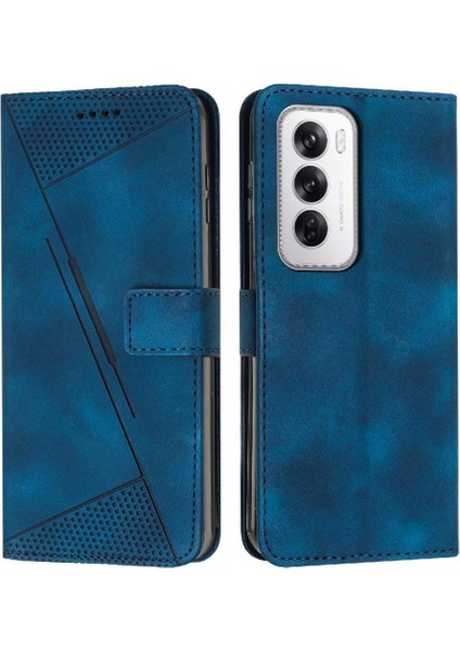 Oppo Oppo 12 5g Kart Ekleme Kickstand Pu Deri Cüzdan Için Flip Case (Yurt Dışından)