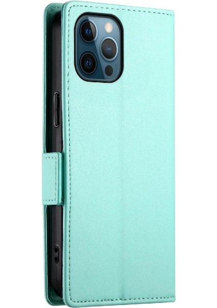 IPhone 12 Için Flip Case Pro Max Günlük Kullanım Flip Cüzdan Kartvizit Yuvaları (Yurt Dışından)