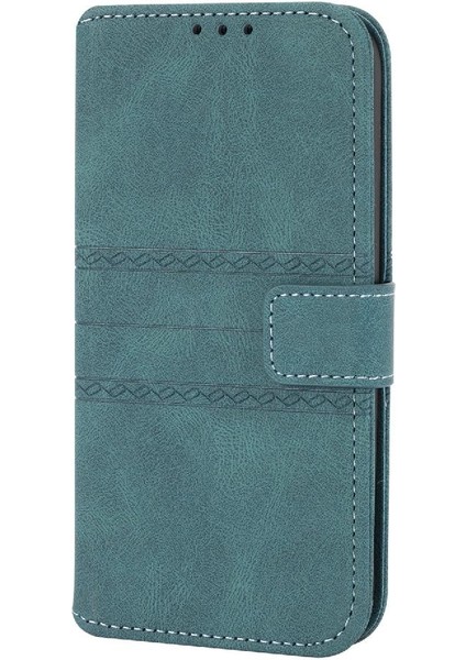Iphone 14 Için Flip Case Pro Max Manyetik Kapatma Kickstand Pu Deri (Yurt Dışından)