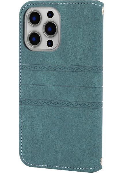 Iphone 14 Için Flip Case Pro Max Manyetik Kapatma Kickstand Pu Deri (Yurt Dışından)