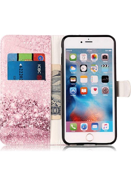 Iphone 6 Için Flip Case Artı/6s Artı Manyetik Kart Yuvaları Tutucu Pu Deri (Yurt Dışından)