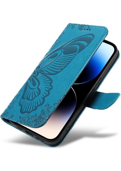 Kredi Kartı Yuvası ile IPhone 14 Pro Için Flip Case Ayrılabilir El Kayışı (Yurt Dışından) modelleri