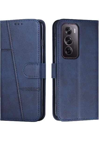 Oppo Oppo 12 Pro 5g Kart Ekleme Pu Deri Yan Toka Için Flip Case (Yurt Dışından)