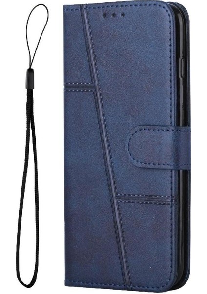 Oppo Oppo 12 5g Yan Toka Kickstand Tam Koruma Pu Için Flip Case (Yurt Dışından)