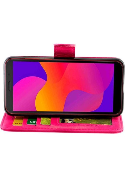 Huawei Huawei P Darbeye Dayanıklı Kart Tutucu Kickstand Manyetik Pu Için Flip Case (Yurt Dışından) fırsatları