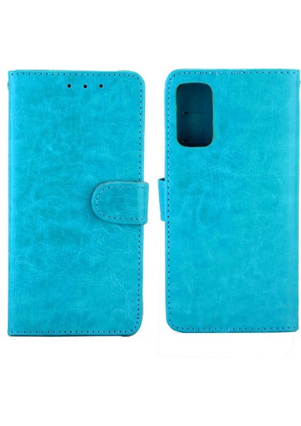 Realme 7 Pro Manyetik Kapatma Pu Deri Kickstand Kart Için Flip Case (Yurt Dışından)