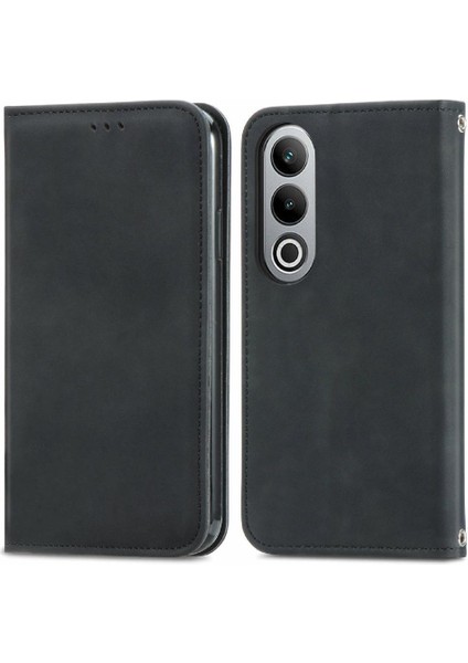 Oneplus Nord Ce4 Için Flip Case Cüzdan Kapak Çevirin Deri Kılıf Darbeye (Yurt Dışından)