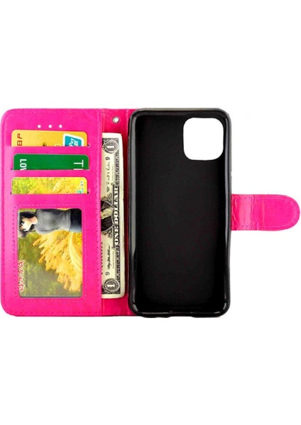 IPhone 12 Için Flip Case Mini Kickstand Kart Tutucu Pu Deri Darbeye (Yurt Dışından) modelleri