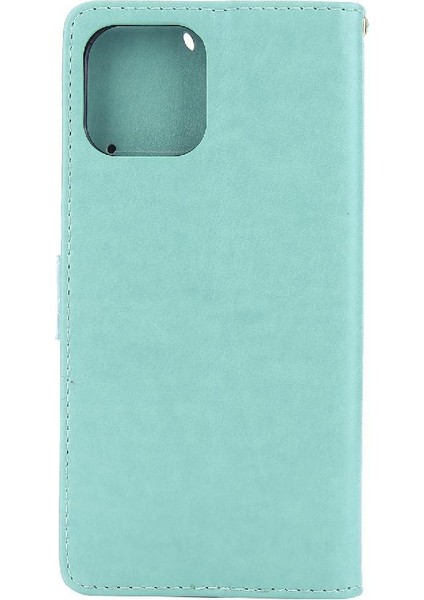IPhone 14 Için Filp Durumda Pro Kart Tutucu Kickstand Bilek Kayışı Manyetik Pu (Yurt Dışından) fırsatları
