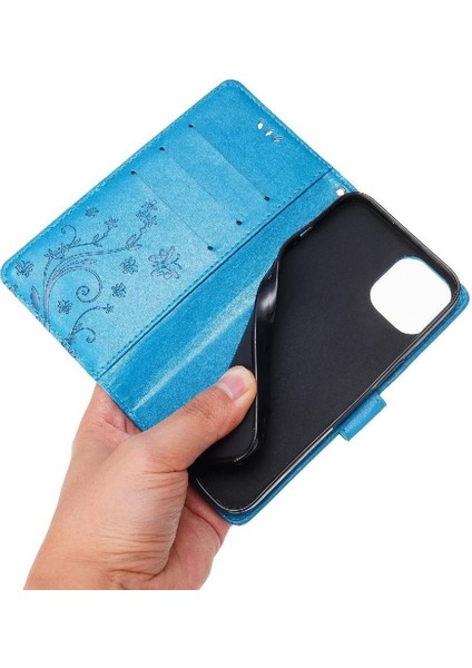 IPhone 15 Için Pu Deri Kickstand Durumda Kart Tutucu Manyetik Kapatma (Yurt Dışından) fiyatları