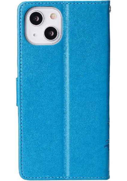 IPhone 15 Için Pu Deri Kickstand Durumda Kart Tutucu Manyetik Kapatma (Yurt Dışından) fırsatları