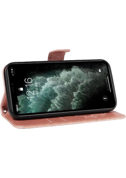 Kredi Kartı Yuvası ile IPhone 11 Pro Max Için Flip Case Ayrılabilir El Yüksek (Yurt Dışından)