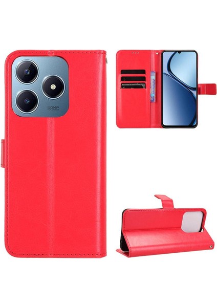 Realme C63 4g Için Kılıf Cüzdan Manyetik Kapak Çevirin Kart Tutucu (Yurt Dışından) indirimleri
