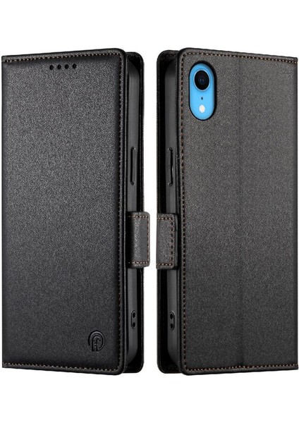 IPhone Xr Cüzdan Flip Günlük Kullanım Kartvizit Yuvaları Için Flip Case (Yurt Dışından)
