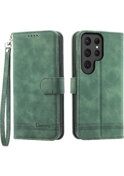 Samsung Galaxy S24 Ultra Kart Yuvaları Premium Bileklik Nakit Için Flip Case (Yurt Dışından) modelleri